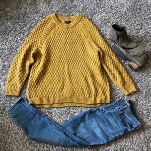 H&M Oversized Chunky Knit Long Sleeve Sweater